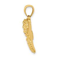 Load image into Gallery viewer, 14K Textured Butterfly Charm
