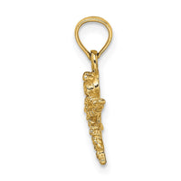 Load image into Gallery viewer, 14K 2-D Mini Dragonfly w/Cut-out Wings Charm
