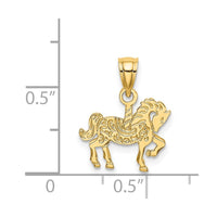 Load image into Gallery viewer, 14K Carousel Horse Charm
