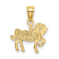 Load image into Gallery viewer, 14K Carousel Horse Charm
