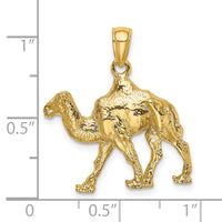 Load image into Gallery viewer, 14K 3-D Camel Charm
