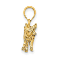 Load image into Gallery viewer, 14K 3-D Textured Farm Pig Charm
