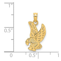 Load image into Gallery viewer, 14K Eagle Landing Charm
