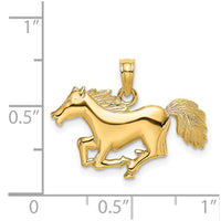 Load image into Gallery viewer, 14K Running Horse Charm
