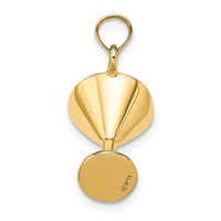 Load image into Gallery viewer, 14K 3-D Green Enamel  Martini w/Cherry Charm
