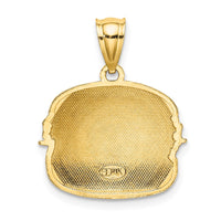 Load image into Gallery viewer, 14K w/Enamel Cheeseburger Charm
