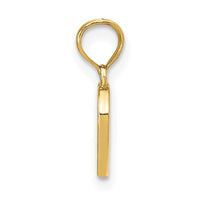 Load image into Gallery viewer, 14K Polished Enameled Heart Pendant
