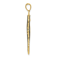 Load image into Gallery viewer, 14K  3D Enameled Seahorse Pendant
