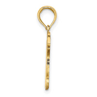 Load image into Gallery viewer, 14K Brown, Tan and Black Enamel Turtle Charm
