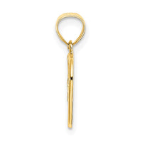 Load image into Gallery viewer, 14K Cut-Out and Textured Woven Heart Charm
