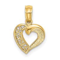 Load image into Gallery viewer, 14K Open Mini Heart Charm
