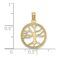 Load image into Gallery viewer, 14K Small Family Tree Charm
