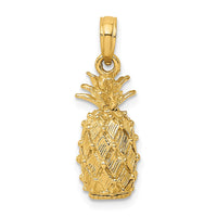 Load image into Gallery viewer, 14K 3-D Pineapple Charm
