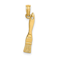 Load image into Gallery viewer, 14K 3-D Paint Brush Charm
