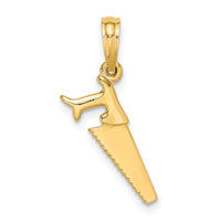 Load image into Gallery viewer, 14K 3-D Saw Charm
