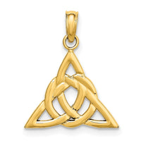 Load image into Gallery viewer, 14k Small Celtic Trinity Knot Charm
