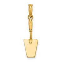 Load image into Gallery viewer, 14K 3-D Concrete  Tool Spatula Charm
