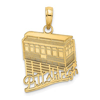 Load image into Gallery viewer, 14K Pittsburgh Incline (Tram) Charm
