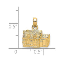 Load image into Gallery viewer, 14K 3D KINGS ARMS TAVERN WILLIAMSBURG, VA Charm
