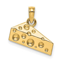 Load image into Gallery viewer, 14K Cheese Wedge Charm
