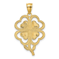 Load image into Gallery viewer, 14K 4-Leaf Clover Charm
