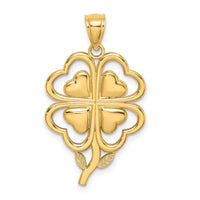 Load image into Gallery viewer, 14K 4-Leaf Clover Charm
