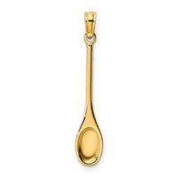 Load image into Gallery viewer, 14K Polished 3-D Spoon Charm
