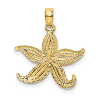 Load image into Gallery viewer, 14K Flat Starfish Charm
