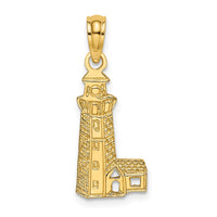 Load image into Gallery viewer, 14K Lighthouse Charm
