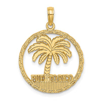 Load image into Gallery viewer, 14K PUERTO RICO Palm Tree Charm
