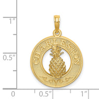 Load image into Gallery viewer, 14K CHARLESTON Pineapple Charm
