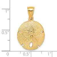 Load image into Gallery viewer, 14K Sand Dollar Charm
