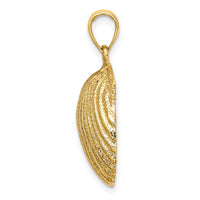 Load image into Gallery viewer, 14K Scallop Shell Charm
