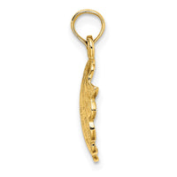 Load image into Gallery viewer, 14K Scallop Shell Charm
