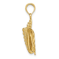 Load image into Gallery viewer, 14K Conch Shell Charm
