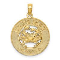 Load image into Gallery viewer, 14K CAPE MAY w/ Crab Charm
