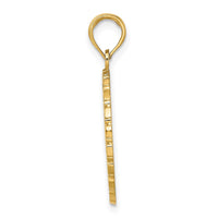 Load image into Gallery viewer, 14K JAMAICA and Palm Tree Disk Charm
