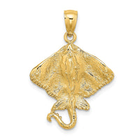 Load image into Gallery viewer, 14K Stingray Charm
