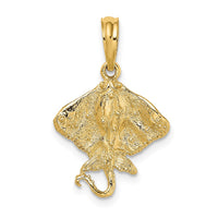 Load image into Gallery viewer, 14K Stingray Charm
