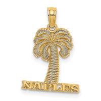 Load image into Gallery viewer, 14K NAPLES Palm Tree Charm
