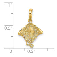 Load image into Gallery viewer, 14K Stingray Charm
