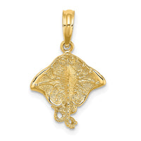 Load image into Gallery viewer, 14K Stingray Charm
