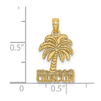 Load image into Gallery viewer, 14K CANCUN Under Palm Tree Charm
