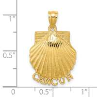 Load image into Gallery viewer, 14K CANCUN Scallop Shell Charm

