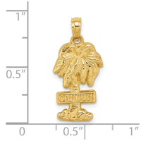 Load image into Gallery viewer, 14K CANCUN Palm Tree Charm
