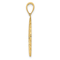 Load image into Gallery viewer, 14K BERMUDA Palm Tree Round Charm
