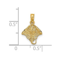 Load image into Gallery viewer, 14K Stingray Charm
