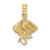 Load image into Gallery viewer, 14K Stingray Charm

