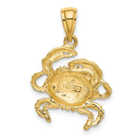 Load image into Gallery viewer, 14K Crab Charm
