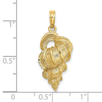 Load image into Gallery viewer, 14K Wentletrap Shell Charm
